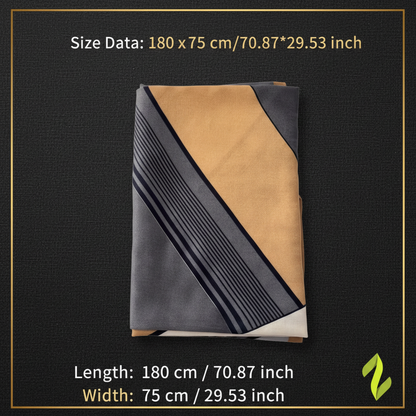 Dusk Stripe Scarf - Premium Size Graphic