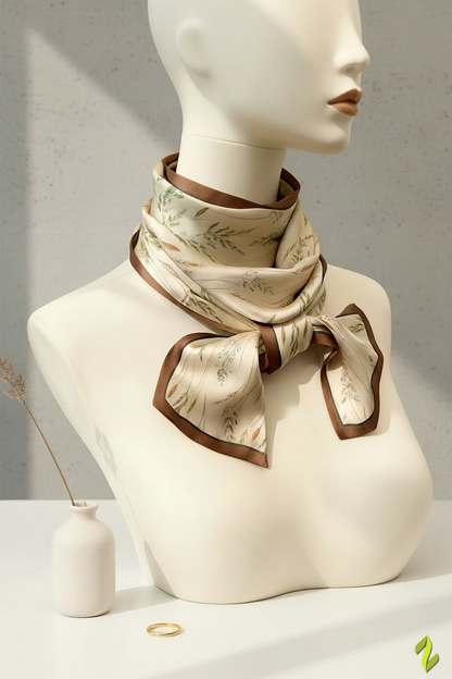 Harvest Silk Scarf - Beautiful Mannequin