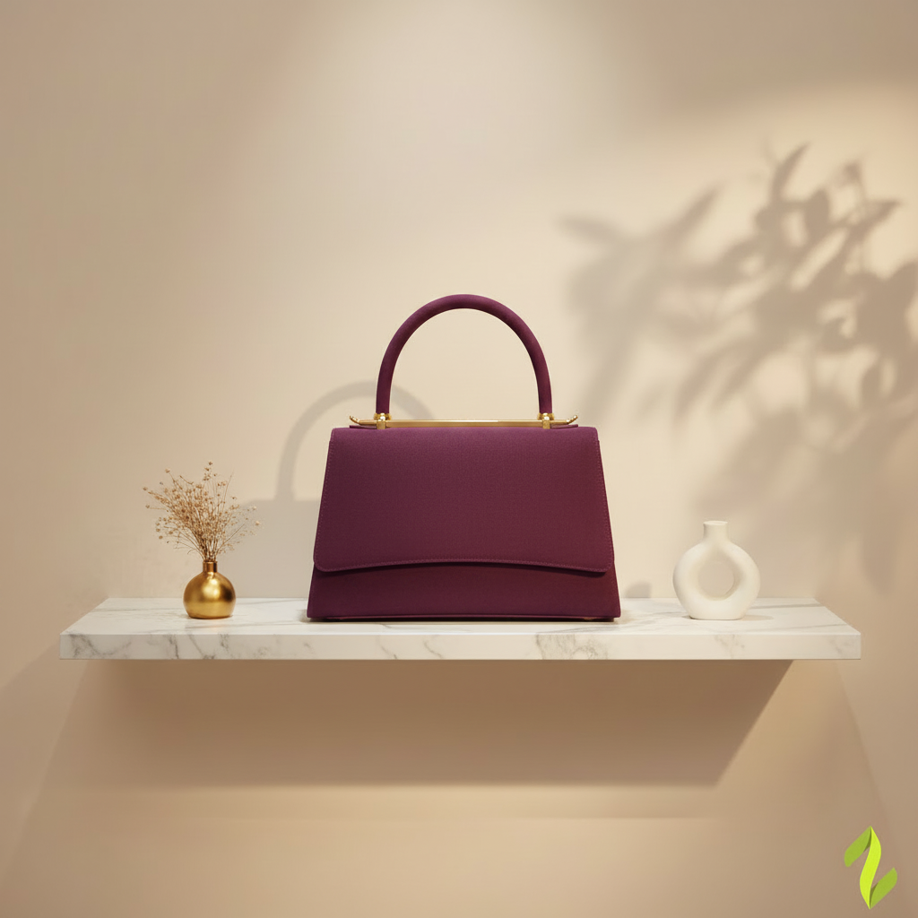Plum Purple Bag - Shelf Display