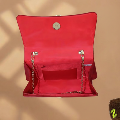 Red Bag Interior - No Hands Blush Pink